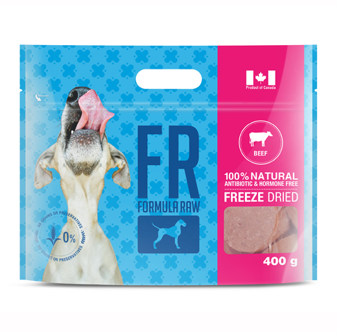 FORMULA RAW DOG FREEZE DRIED BEEF 400G