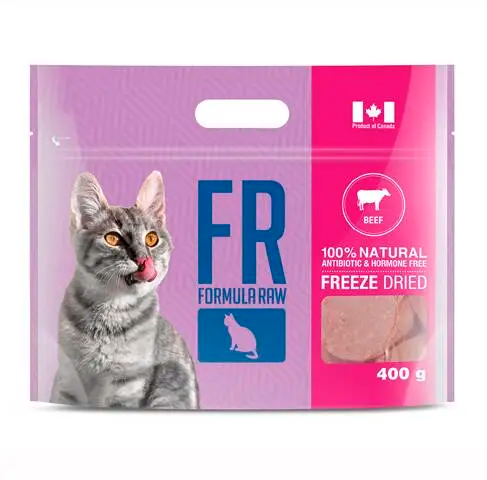 FORMULA RAW CAT FREEZE DRIED BEEF 400G