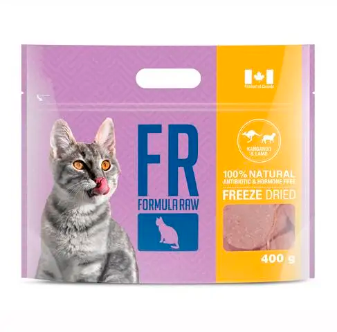 FORMULA RAW CAT FREEZE DRIED KANGAROO &amp; LAMB 400G