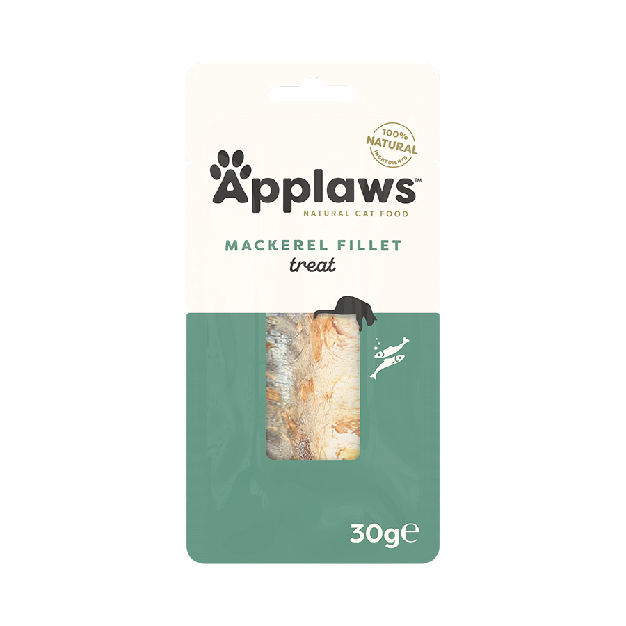 APPLAWS CAT MACKLEREL FILLET TREAT 30G