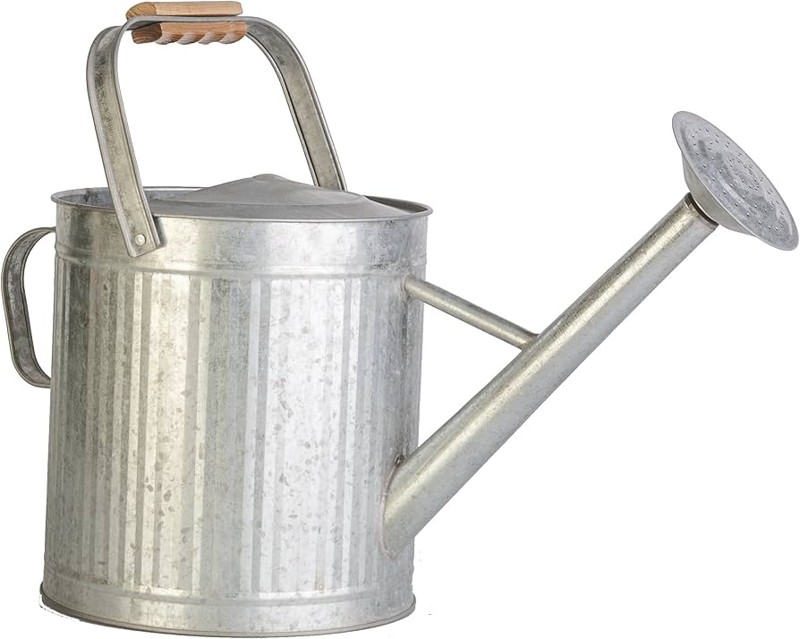GREENHOUSE WATERING CAN GALV. STEEL 2GAL (7.5L)