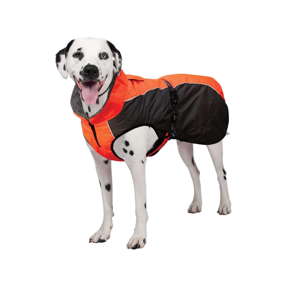 SHEDROW CHINOOK DOG COAT ORANGE (M)