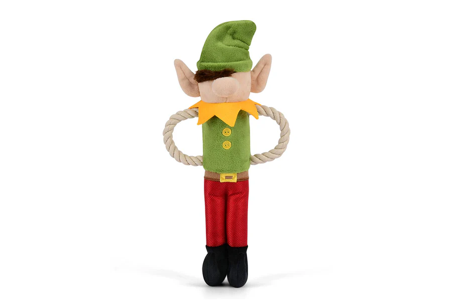 P.E.T. DOG HOLIDAY SANTAS LITTLE ELFER 11" WOOFMAS XMAS 2025