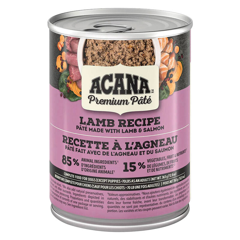 ACANA DOG PREMIUM PATE LAMB 363g (12.8OZ)