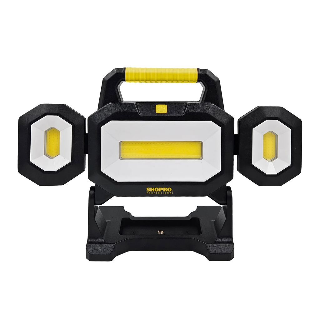 SHOPRO ROTATABLE COB LED CORDLESS WORK LIGHT 5,000LM