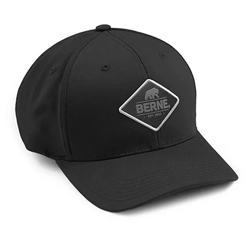 BERNE DIAMOND LOGO CAP BLACK BERNE DIAMOND (OS)