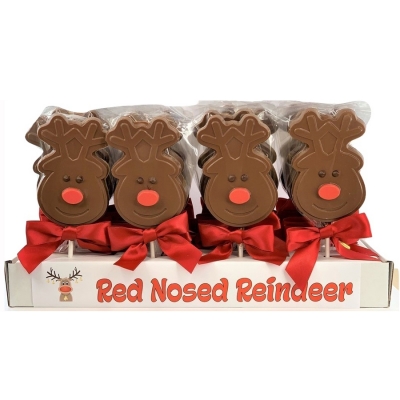 RED NOSE REINDEER POPS