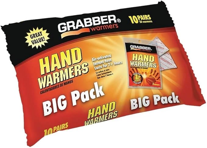 GRABBER HAND WARMERS 7HOURS (10PK)