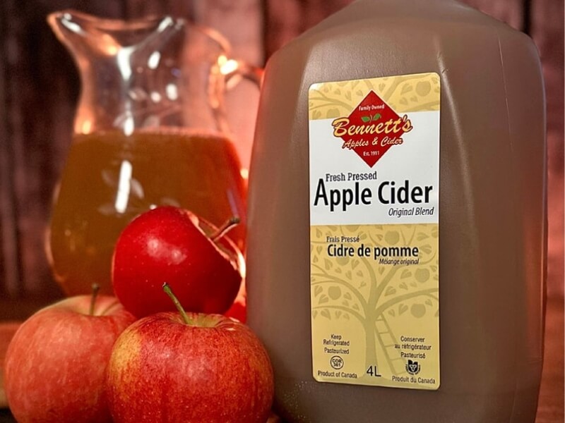 BENNETTS APPLE CIDER 4L