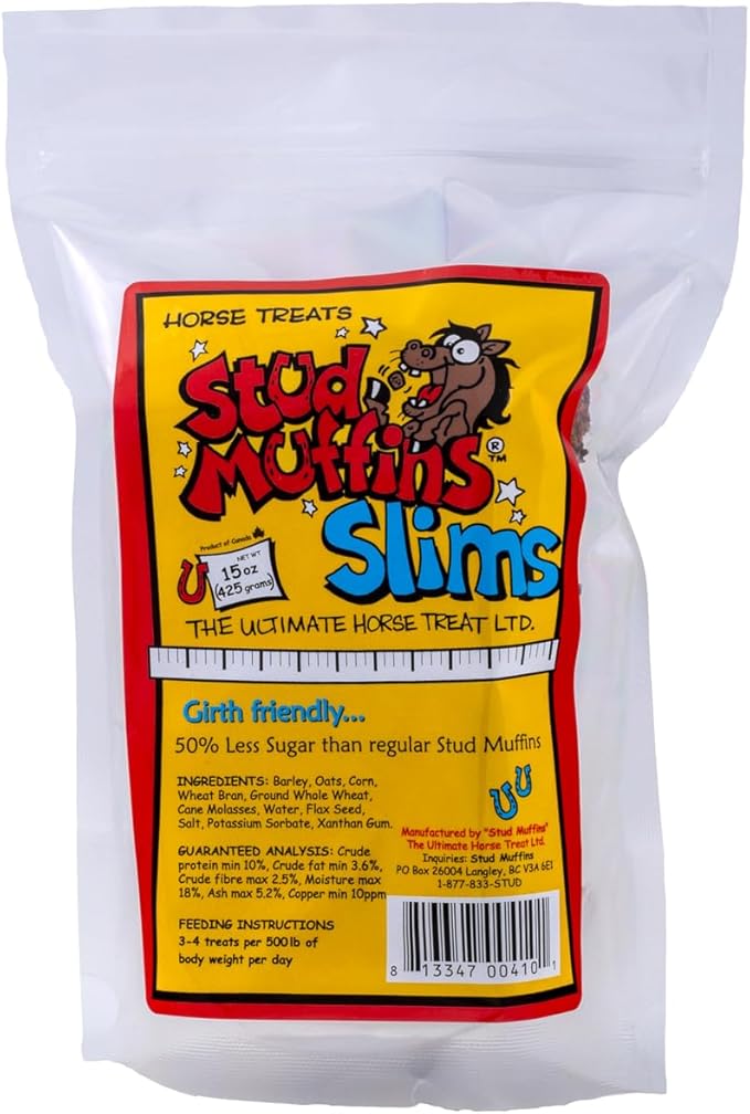 STUD MUFFINS SLIMS ORIGINAL HORSE TREATS 600G