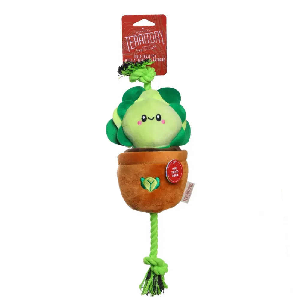 SB - ORIGINAL TERRITORY LETTUCE TREAT & TUG TOY   