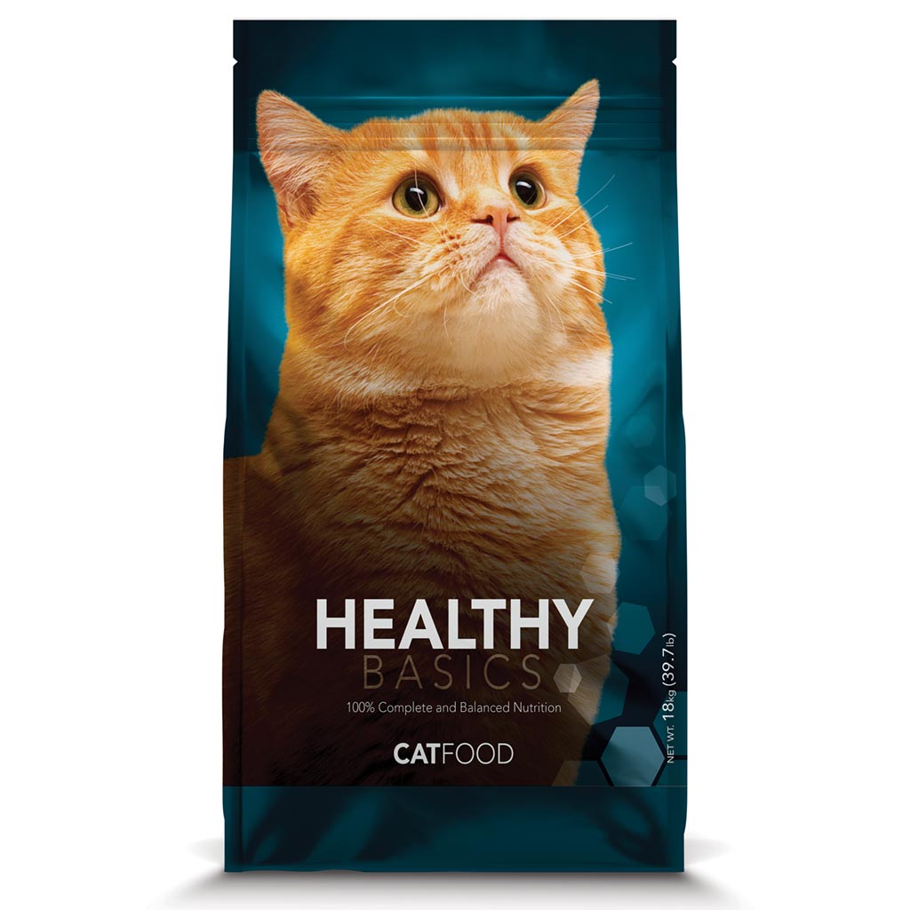 HEALTHY BASICS  CAT FOOD 18KG