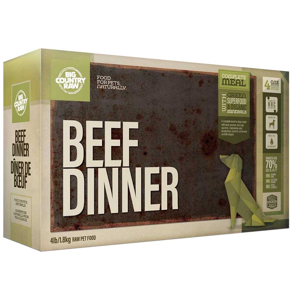 BCR BEEF DINNER CARTON 4LB