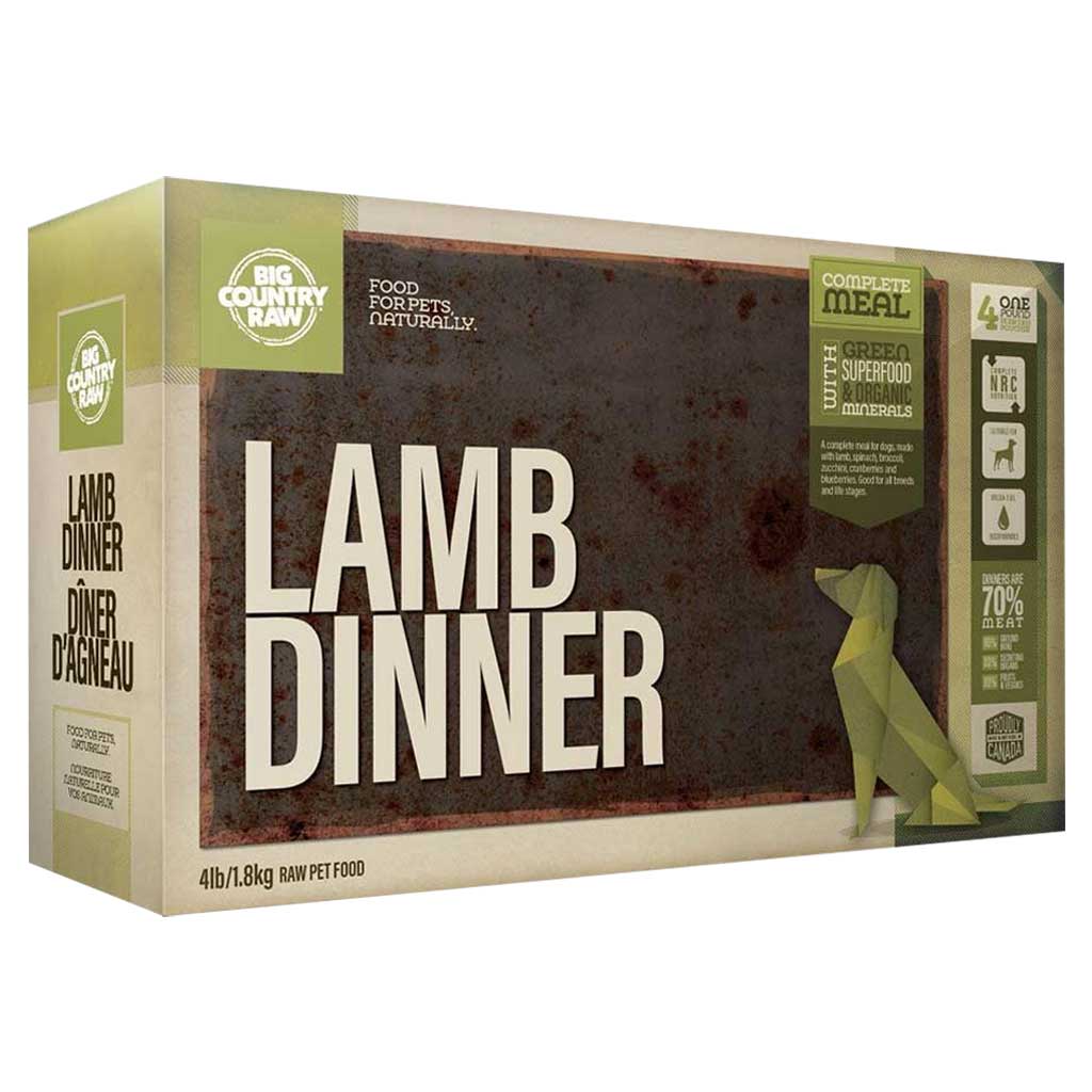 BCR LAMB DINNER CARTON 4LB