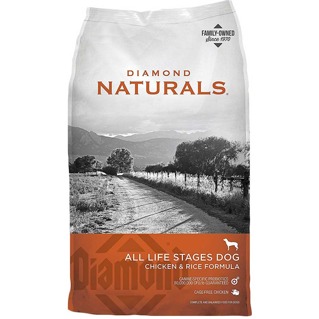 DIAMOND NATURALS DOG CHICKEN & RICE 40LB