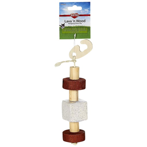 [10039288] DV - KAYTEE LAVA N' WOOD HANGING TOY