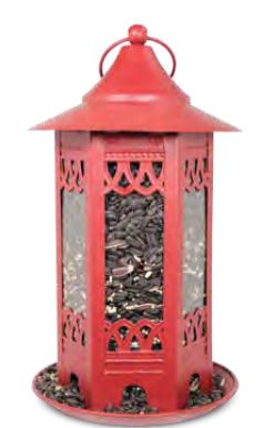 [10047504] DV - PINEBUSH MIXED SEED DECORATIVE FEEDER RED
