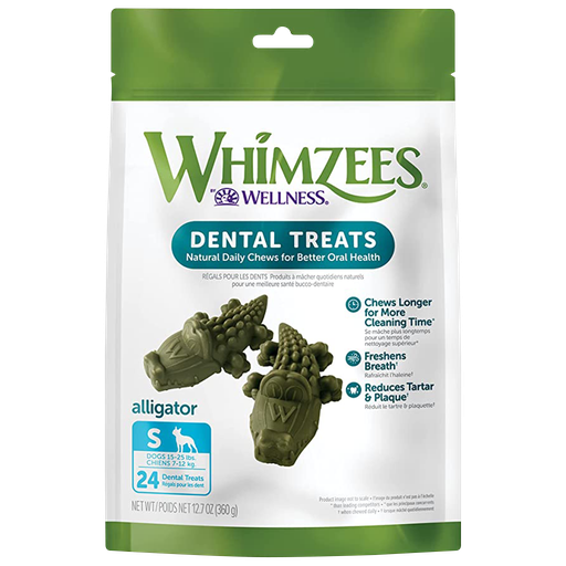 [10060534] WHIMZEES ALLIGATOR SM 12.7OZ