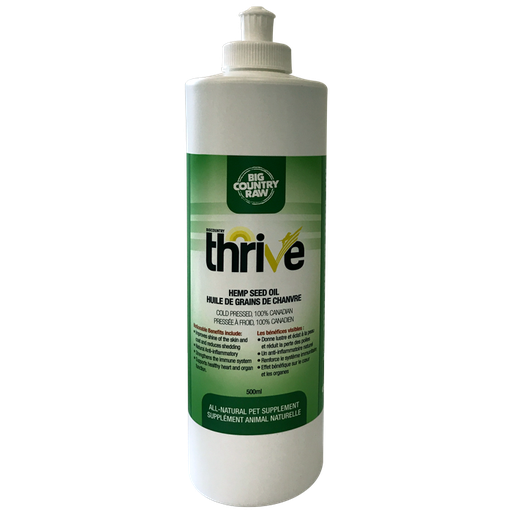 [10062300] BCR THRIVE HEMP SEED OIL 500ML