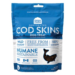 [10065678] OPEN FARM DOG DEHYDRATED COD SKIN TREAT 2.25OZ