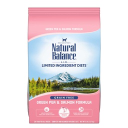 [10071252] NATURAL BALANCE CAT LID GF SALMON &amp; GREEN PEA 10LB