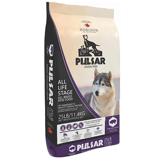 [10079084] PULSAR DOG WHOLE GRAIN PORK 11.4KG