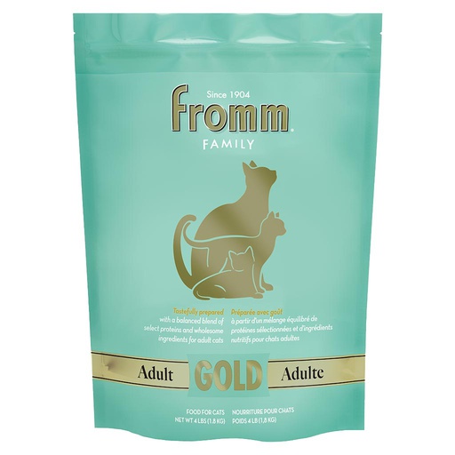 [10079614] FROMM CAT GOLD ADULT 4LB