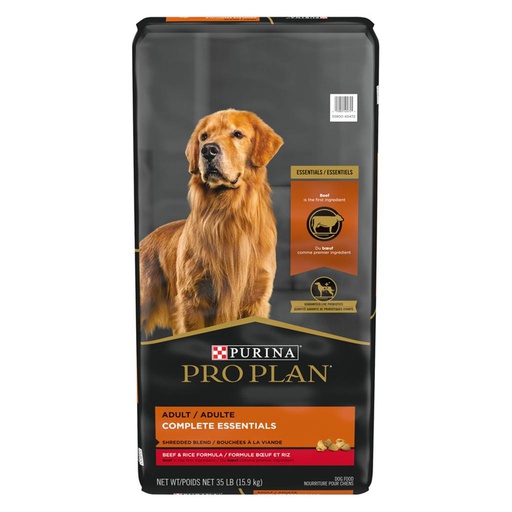 [10079666] PRO PLAN DOG ESSENTIALS SHREDDED BEEF & RICE 17KG