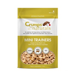 [10080162] DV - CRUMPS MINI TRAINERS BEEF LIVER FREEZE DRIED 50G