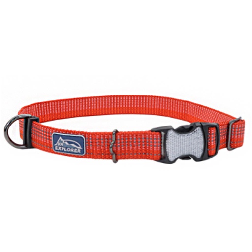 [10080918] COASTAL K9 EXPLORER REFLECTIVE ADJ COLLAR CANYON 1"X12-18"