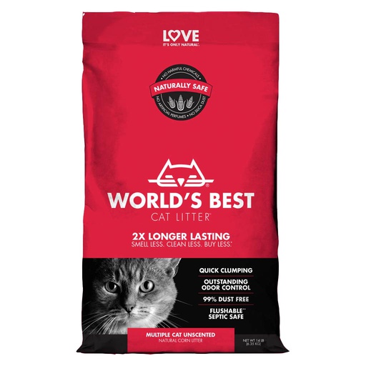 [10083220] DR - WORLD'S BEST CAT LITTER MULTI CAT 14LB