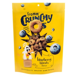 [10083394] FROMM DOG CRUNCHY O'S BLUEBERRY BLASTS 6OZ