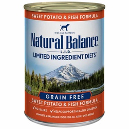 [10085304] DMB - NATURAL BALANCE DOG FISH/POTATO DOG 13OZ