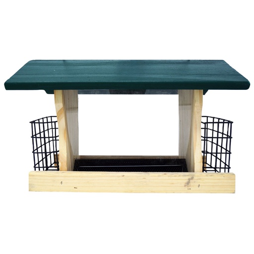 [10085388] PINEBUSH MIXED SEED & SUET HOPPER FEEDER