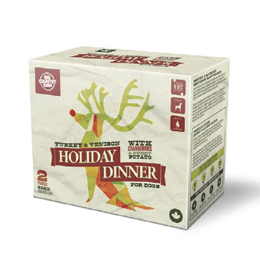 [10086150] BCR TURKEY & VENISON HOLIDAY DINNER 2LB