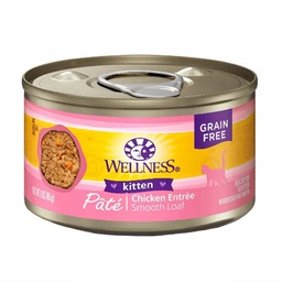 [146-088615] DMB - WELLNESS CAT COMPLETE HEALTH KITTEN CHICKEN PATE 3.2OZ