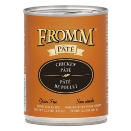 [136-119028] FROMM DOG GOLD CHICKEN PATE 12OZ