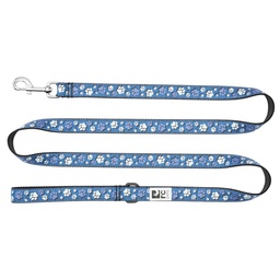 [10089874] DR - RC PETS LEASH FRESH TRACKS BLUE [1/2&quot;X6']