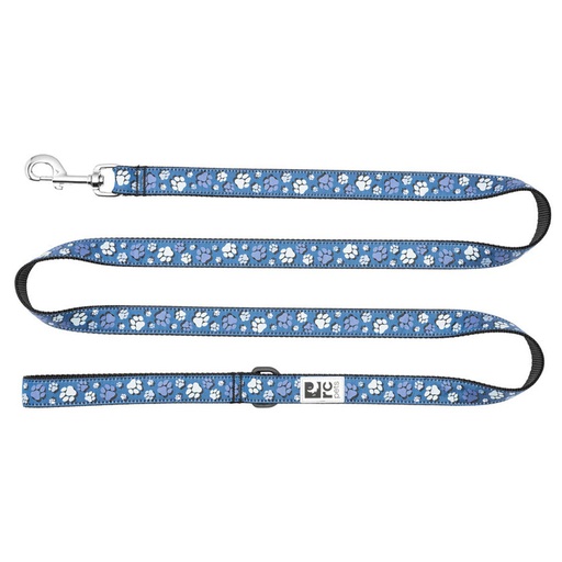 [10089874] DR - RC PETS LEASH FRESH TRACKS BLUE [1/2"X6']