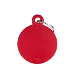 [10089974] MY FAMILY ALUMINUM ROUND RED L