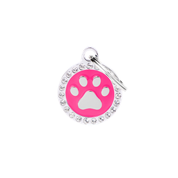 [10090068] MY FAMILY GLAM CIRCLE PAW PINK