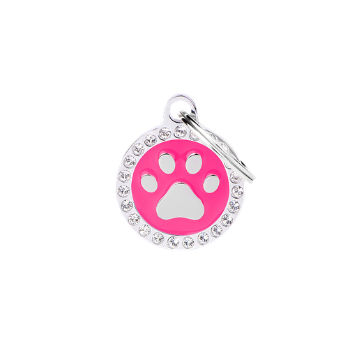 [10090068] MY FAMILY GLAM CIRCLE PAW PINK