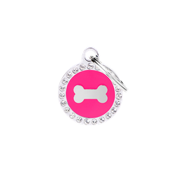 [10090098] MY FAMILY GLAM CIRCLE BONE PINK