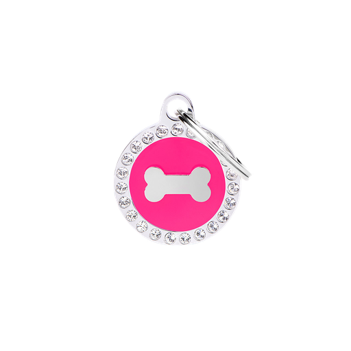 [10090098] MY FAMILY GLAM CIRCLE BONE PINK