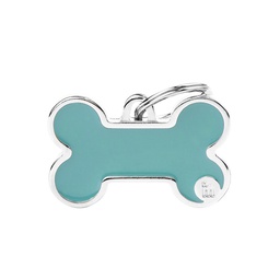 [10090102] MY FAMILY HANDMADE BONE LIGHT BLUE L