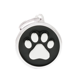 [10090124] MY FAMILY CLASSIC CIRCLE PAW BLACK