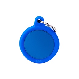 [10090186] MY FAMILY HUSHTAG CIRCLE BLUE