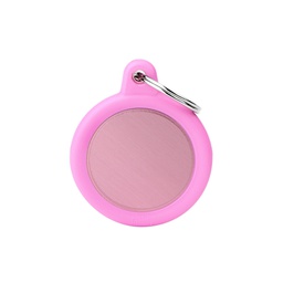 [10090188] MY FAMILY HUSHTAG CIRCLE PINK