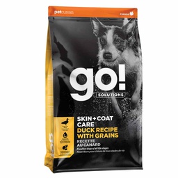 [10090924] GO DOG SKIN AND COAT DUCK DOG 3.5LB