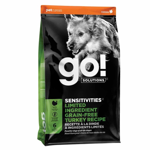 [10090954] SO - GO DOG SENSITIVITIES LID GRAIN FREE TURKEY 12LB